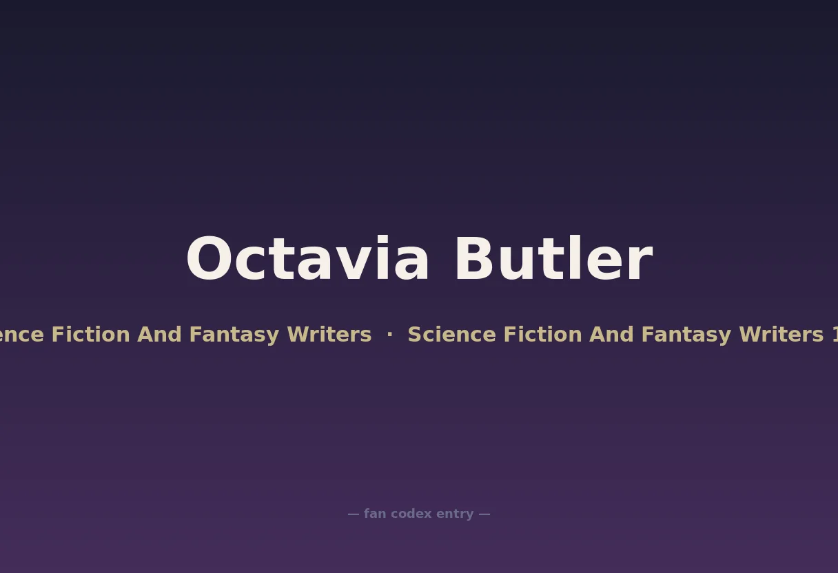 Octavia Butler