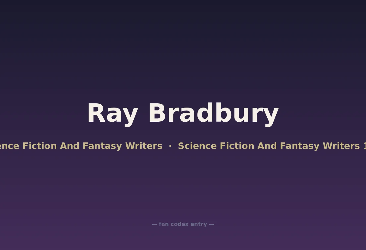 Ray Bradbury